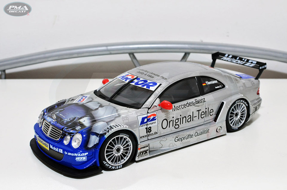 MARCEL TIEMANN 2000 MERCEDES-BENZ CLK-DTM 1:18
